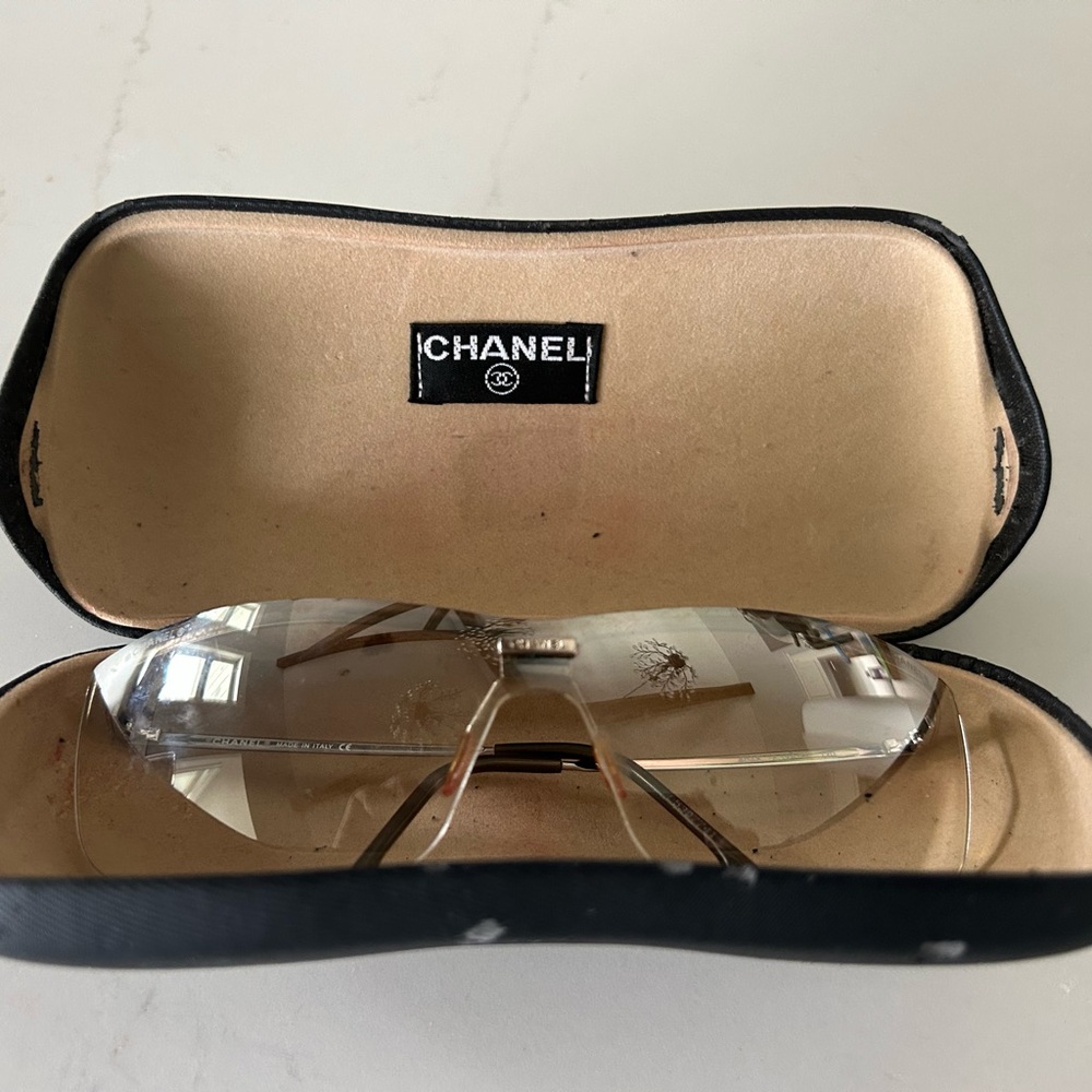 CHANEL Clear Lens Sunglasses
